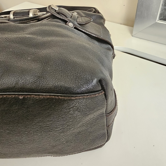 SALVATORE FERRAGAMO Leather Shoulder Bag - Picture 9 of 13